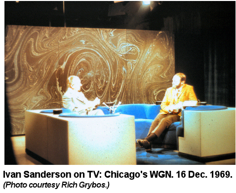 Ivan Sanderson on WGN 16 Dec 1969